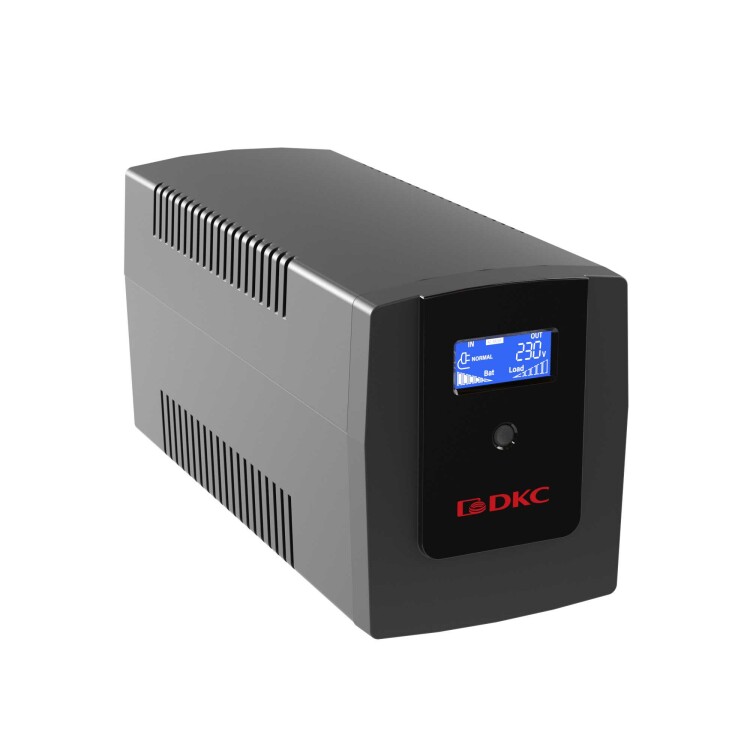 ИБП  line-interactive с АКБ 1200ВА/720Вт Info 1200 LCD,4xIEC C13, USB + RJ45, LCD, 2x7Aч