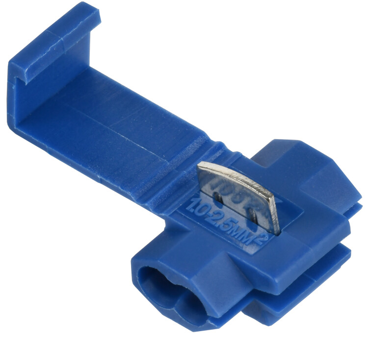 Зажим ответвительный ЗПО-2 1,0-2,5 мм2 синий (100 шт) ИЭК