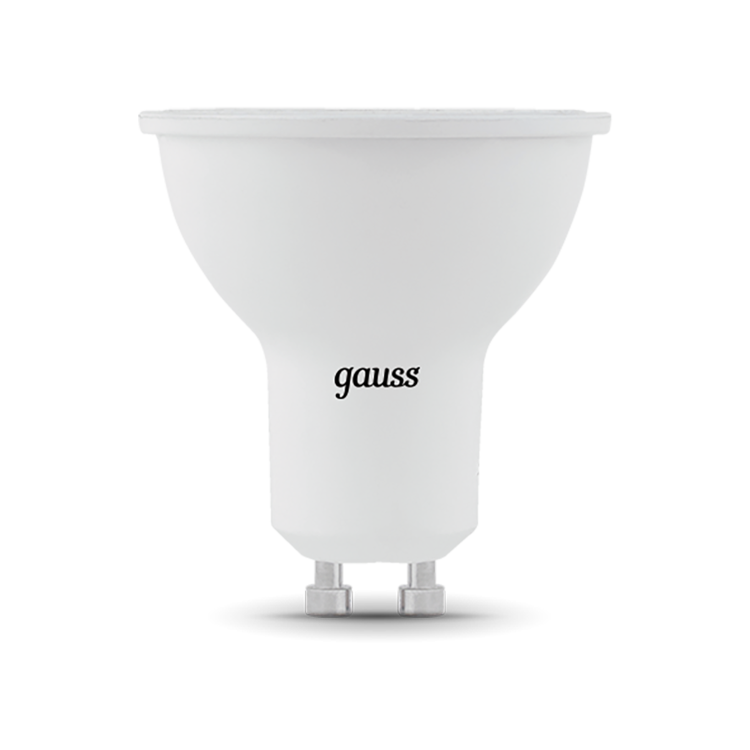 Лампа Gauss MR16 9W 830lm 6500K GU10 LED 1/10/100