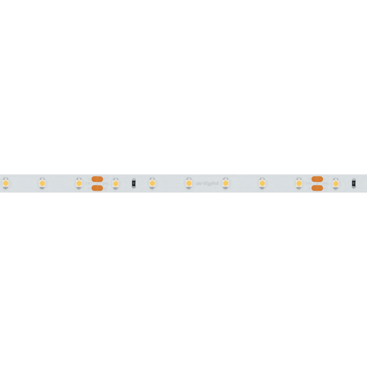 Светодиодная лента RT 2-5000 24V White6000 (3528, 300 LED, LUX) (arlight, 4.8 Вт/м, IP20)