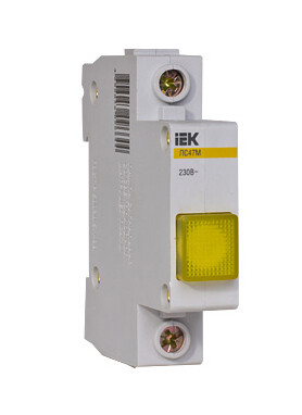 Сигнальная лампа ЛС-47M (LED-матрица) желтая ИЭК
