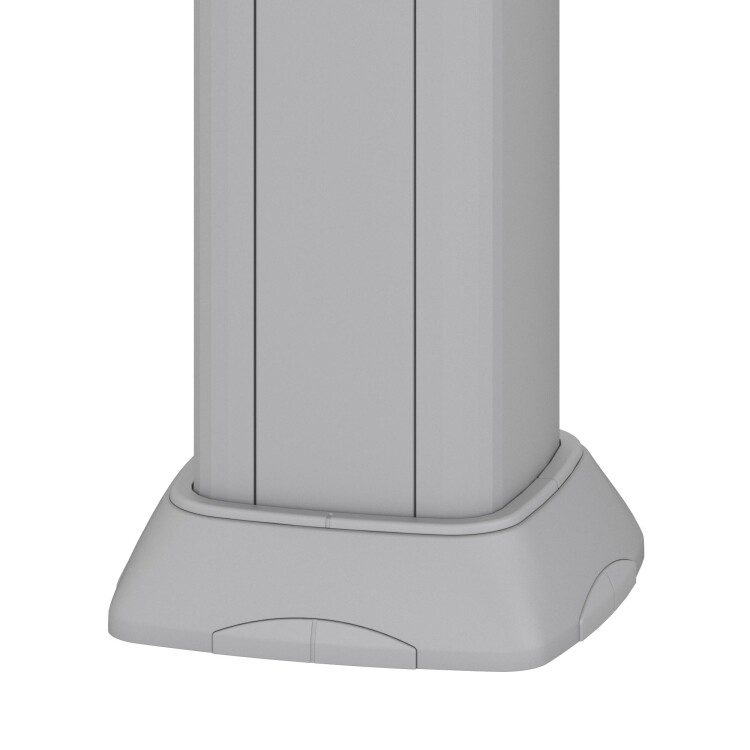 Телескопическая алюминиевая колонна, 2.7 - 4.2м, цвет темно-серебристыйметаллик
 ДКС