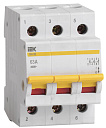 Выключатель нагрузки (минирубильник) ВН-32 3Р 63А ИЭК-Комплектующие распределительных шкафов - купить по низкой цене в интернет-магазине, характеристики, отзывы | АВС-электро