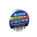 Изолента ПВХ 15мм х 10м белая Safeline-Крепёж, материалы для монтажа - купить по низкой цене в интернет-магазине, характеристики, отзывы | АВС-электро