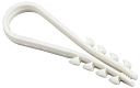 Дюбель хомут 11-18мм нейлон белый (100шт в уп.) ИЭК-Дюбель-хомуты - купить по низкой цене в интернет-магазине, характеристики, отзывы | АВС-электро