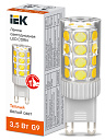 Лампа светодиод. (LED) Капсула G9 3,5Вт 3000К 230В керамика IEK-Лампы - купить по низкой цене в интернет-магазине, характеристики, отзывы | АВС-электро