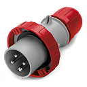 Вилка 3P+E 16A  IP67  ДКС-Вилки силовые переносные (кабельные) - купить по низкой цене в интернет-магазине, характеристики, отзывы | АВС-электро