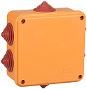 Коробка расп. огн. ПС 100х100х50мм 4P 10мм2 IP55 6 вв. IEK-Клеммные распределительные коробки - купить по низкой цене в интернет-магазине, характеристики, отзывы | АВС-электро