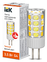Лампа светодиод. (LED) Капсула G4 3,5Вт 3000К 230В керамика IEK-Лампы - купить по низкой цене в интернет-магазине, характеристики, отзывы | АВС-электро