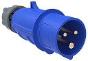 Вилка 2P+E 32A IP44 023 MAGNUM ИЭК-Вилки силовые переносные (кабельные) - купить по низкой цене в интернет-магазине, характеристики, отзывы | АВС-электро