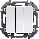 Выключатель 3-кл.белый INSPIRIA-Выключатели, переключатели - купить по низкой цене в интернет-магазине, характеристики, отзывы | АВС-электро