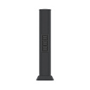 Колонна 0,71 м, цвет черный двухсторонняя ДКС-Розеточные блоки, энергетические стойки, люки в пол - купить по низкой цене в интернет-магазине, характеристики, отзывы | АВС-электро