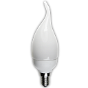 Лампа люм. энергосбер. Свеча на ветру Е14 9Вт 4100К 8000ч. 220В ecola-Светотехника - купить по низкой цене в интернет-магазине, характеристики, отзывы | АВС-электро