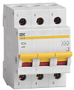 Выключатель нагрузки (минирубильник) ВН-32 3Р 40А ИЭК-Модульные выключатели нагрузки - купить по низкой цене в интернет-магазине, характеристики, отзывы | АВС-электро