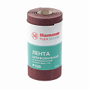 Лента  шлиф. Hammer Flex  216-013 115х5м  P100 бум. основа, рулон-Наждачная бумага - купить по низкой цене в интернет-магазине, характеристики, отзывы | АВС-электро