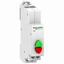 Кнопка на динрейку 1модуль красная 1НЗ + зеленая 1НО (Acti 9)-Комплектующие распределительных шкафов - купить по низкой цене в интернет-магазине, характеристики, отзывы | АВС-электро