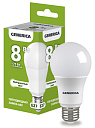 Лампа светодиод. (LED) Груша Е27 8Вт 4000К 230В GENERICA-Лампы - купить по низкой цене в интернет-магазине, характеристики, отзывы | АВС-электро