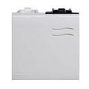 Выключатель 2 модуля белый ДКС-Выключатели, переключатели - купить по низкой цене в интернет-магазине, характеристики, отзывы | АВС-электро