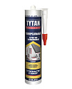 TYTAN Professional, силикон универсальный, 280 ml белый-Ремонт и защита кабеля - купить по низкой цене в интернет-магазине, характеристики, отзывы | АВС-электро
