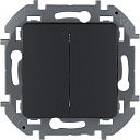 Выключатель 2-кл. антрацит INSPIRIA-Выключатели, переключатели - купить по низкой цене в интернет-магазине, характеристики, отзывы | АВС-электро