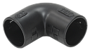 Поворот открывающийся на 90гр. CI32G IEK черный-Аксессуары для кабельных труб - купить по низкой цене в интернет-магазине, характеристики, отзывы | АВС-электро