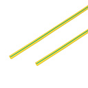Трубка термоусаживаемая  3,0/1,5 мм, желто-зеленая  REXANT