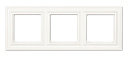 Рамка 3-мест. белый Eco Deco JUNG-Рамки для ЭУИ - купить по низкой цене в интернет-магазине, характеристики, отзывы | АВС-электро