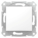 Переключатель 1-кл 10А/250В белый Sedna-Выключатели, переключатели - купить по низкой цене в интернет-магазине, характеристики, отзывы | АВС-электро