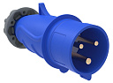 Вилка 2P+E  16A IP44 MAGNUM IEK-Вилки силовые переносные (кабельные) - купить по низкой цене в интернет-магазине, характеристики, отзывы | АВС-электро